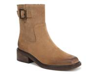 Gillian Bootie Tan Suede view