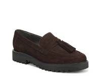 Carolynn Platform Loafer Dark Brown Suede view