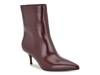 Charma Bootie Dark Red Patent Synthetic view