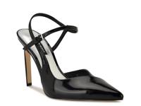 Franka Pump Black Patent Synthetic view