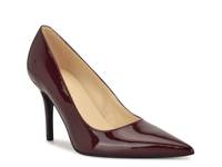 Gines Pump Red Patent Synthetic view