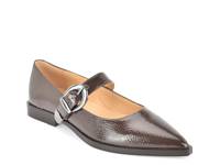 Katrel Mary Jane Dark Brown Patent Synthetic view