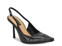 Orlanda Pump Black Croc Print Synthetic view