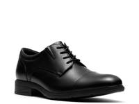 Steadwell Cap Oxford Black Leather view