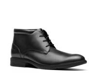Steadwall Mid Chukka Boot Black Leather view