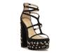 Aamina Platform Sandal Black view