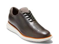 2.ZERØGRAND Laser Wingtip Oxford Morel Brown view