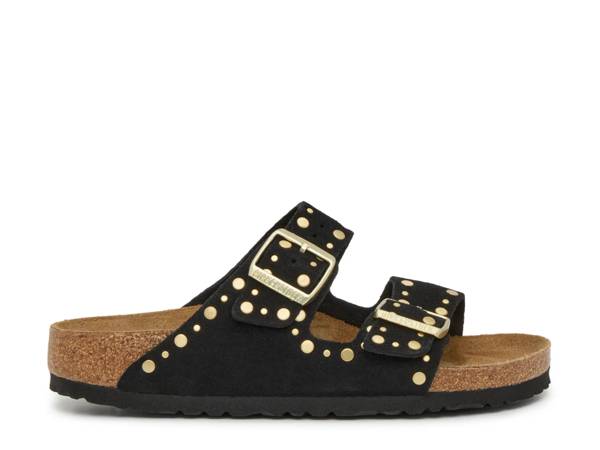 Featuring a birkenstock sandal.