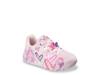x JGoldcrown Uno Lite Metallic Flutter Hearts Sneaker - Kids' Light Pink view