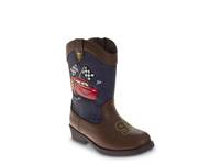 Lightning McQueen Cowboy Boot - Kids' Dark Brown view