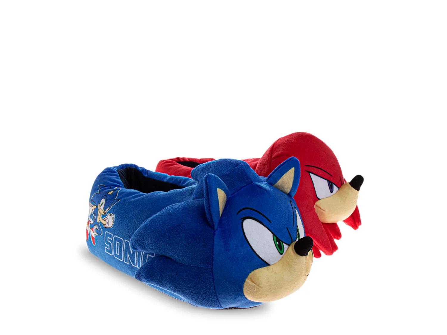 Sega Sonic And Knuckles 3d Slipper Kids' In Red