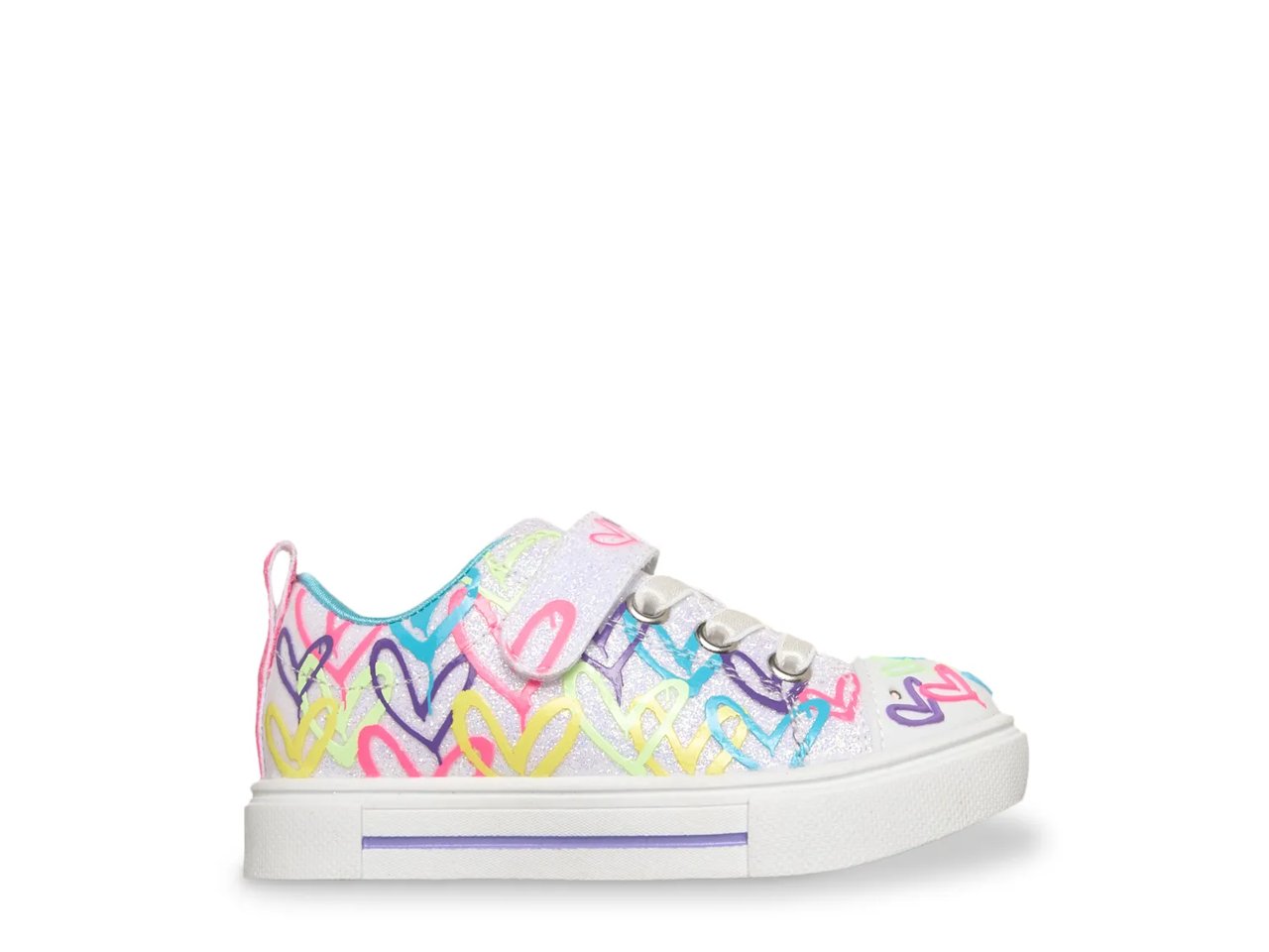 Twinkle Toes x JGoldcrown Twinkle Sparks Love Medley Light-Up Sneaker - Kids'