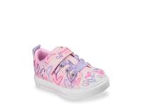 Twinkle Toes x JGoldcrown Twinkle Sparks Love Medley Light-Up Sneaker - Kids' Light Pink view