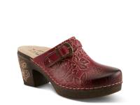 Calliroe Clog Red view