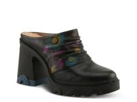 Chemistry Mule Black Multicolor Floral Print view