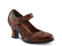 Macais Fleur Pump Camel Tan view