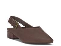 Brigeet Mule Cappuccino Brown Suede view