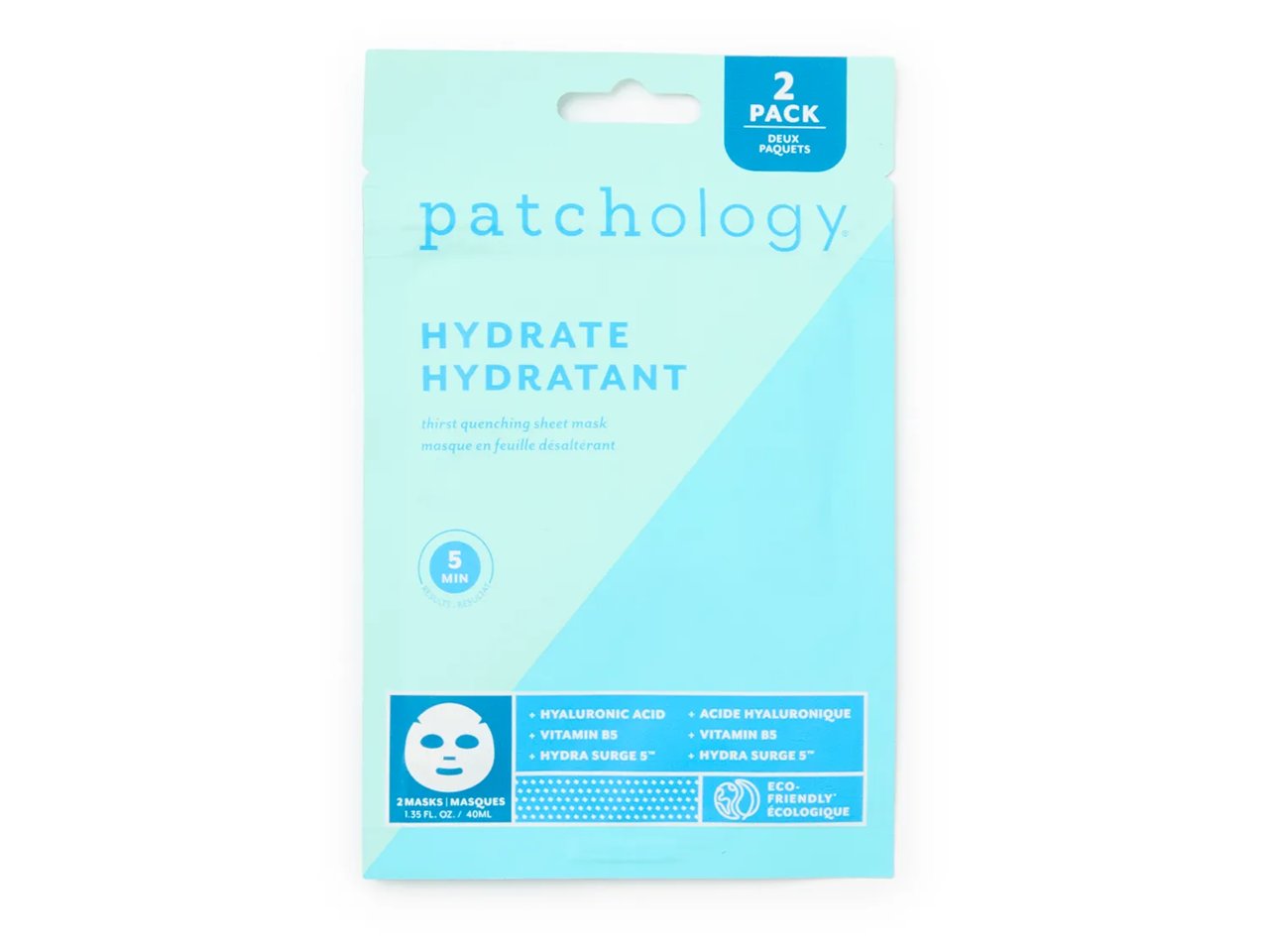 Hydrate Face Mask - 2 Pack