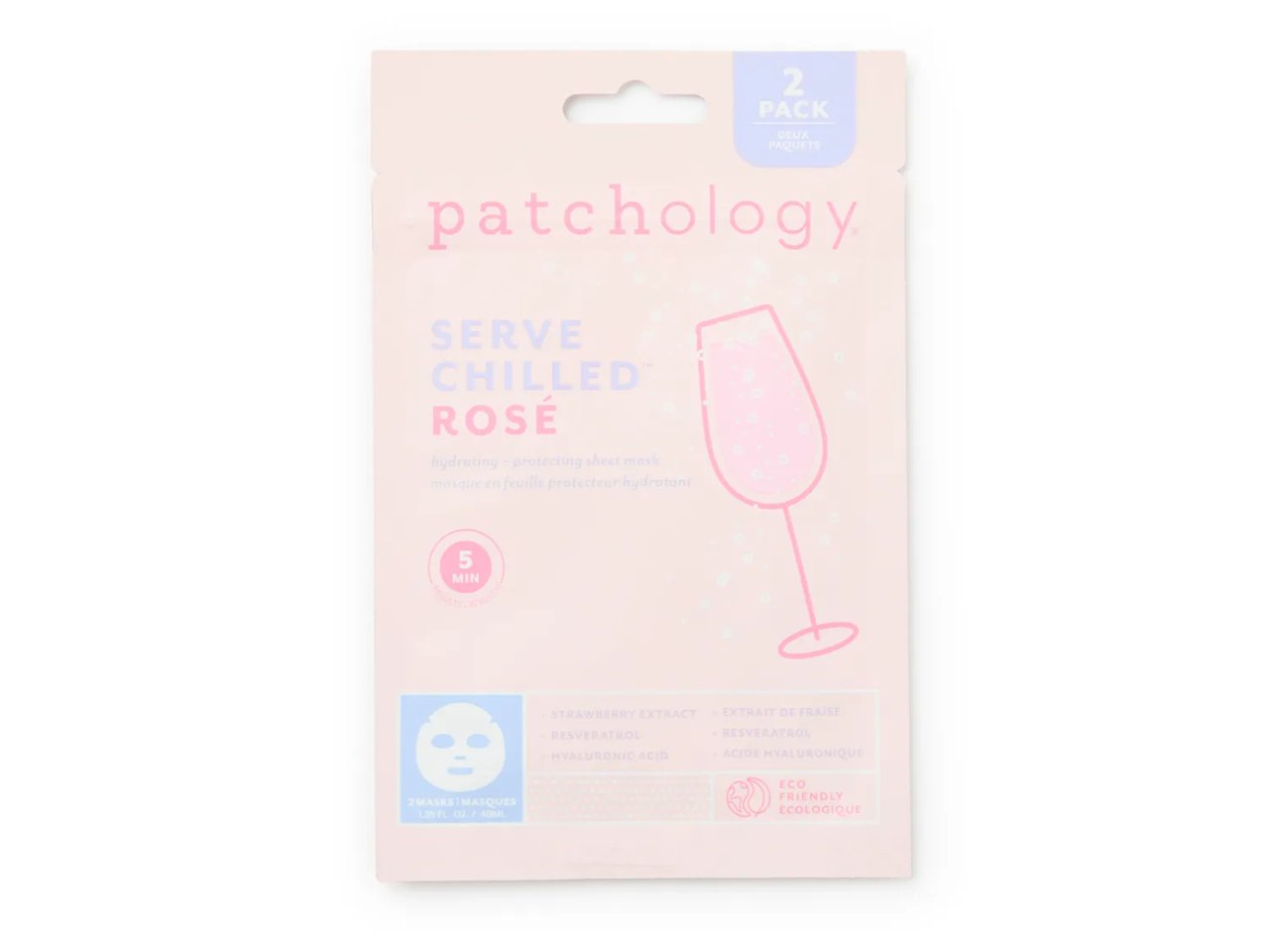 Serve Chilled Rose Face Mask - 2 Pack