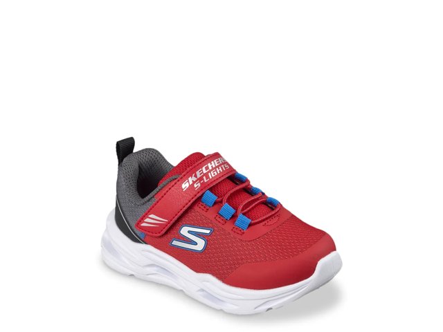Skechers S-Lights Lil' Glide-Step Light-Up Sneaker - Kids' - Free
