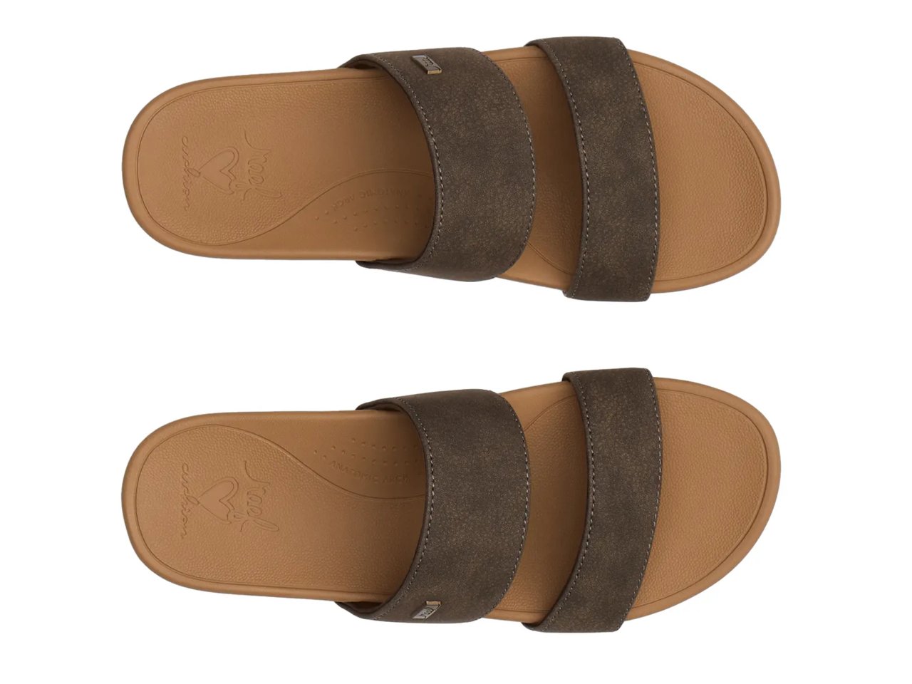 Banded Horizon Slide Sandal