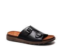 Havana Sandal Black Leather view