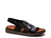 Maldiva Sandal Black Leather view