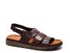 Maldiva Sandal Brown Leather view