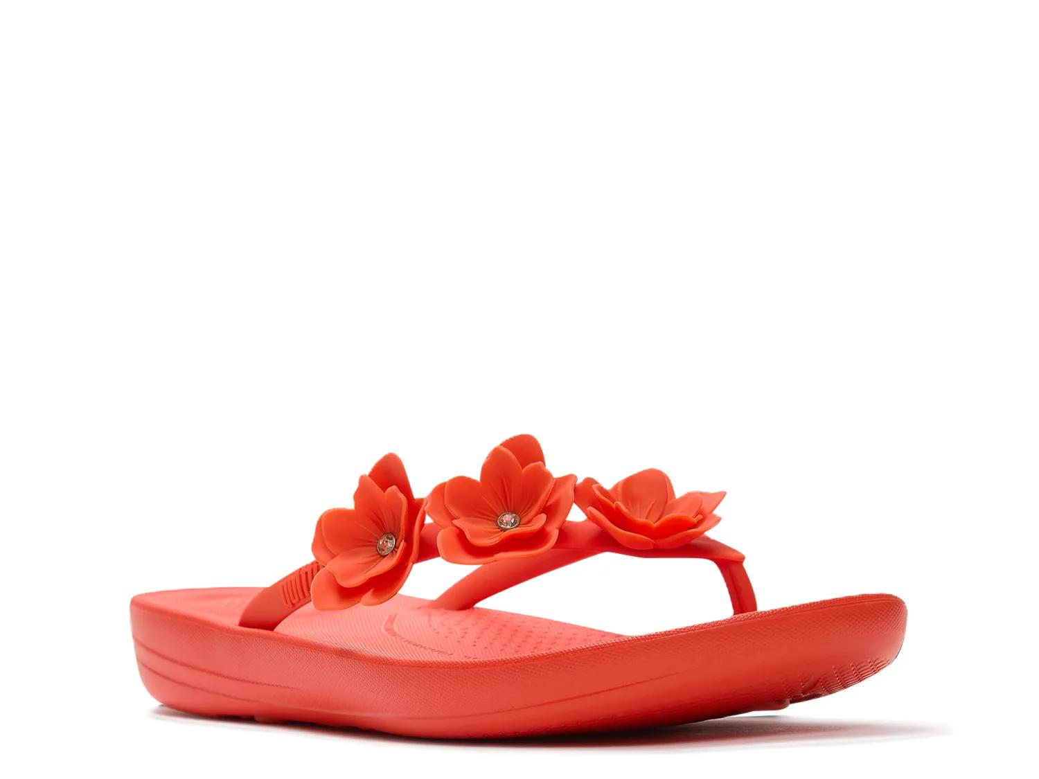 新品未使用　Fitflop fino floral clust サイズUS7 FitFlop iQushion Flower Flip Flop - Free Shipping | DSW