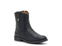 Kellie Button Short Boot - Kids' Black view