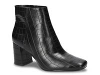 Wilma Bootie Black Croc Print view