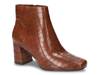 Wilma Bootie Tan Croc Print view