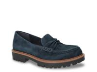 Avalon Loafer Navy Suede view