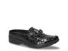 Nell Loafer Black Croc Print view