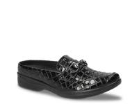 Nell Loafer Black Croc Print view
