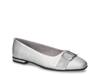 Keely Slip-On Silver Satin view