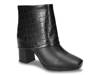 Sutton Bootie Black Croc Print view