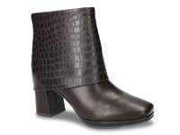 Sutton Bootie Brown Croc Print view