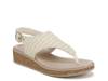 Beachy Wedge Sandal Off White view