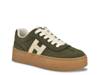 Celmi Platform Sneaker Green view