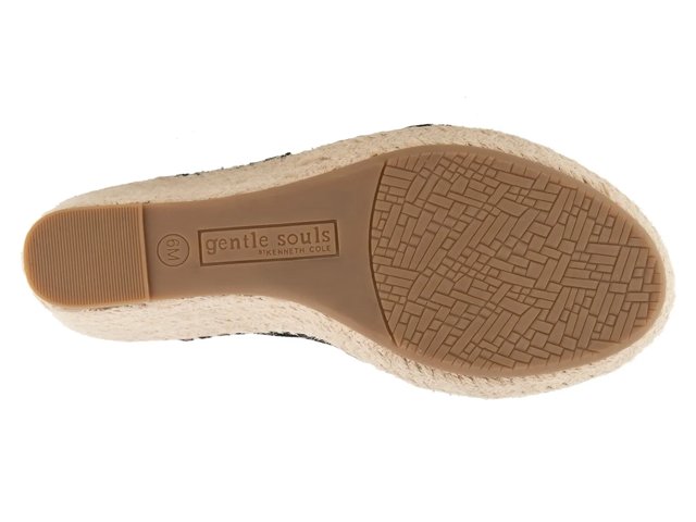 Gentle Souls by Kenneth Cole Cara Espadrille Wedge Sandal - Free