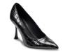 Santal Pump Black Croc Print Synthetic view