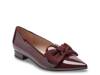 Auggie Flat Dark Red Patent Synthetic view
