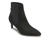 Celebrate Bootie Black Faux Suede view