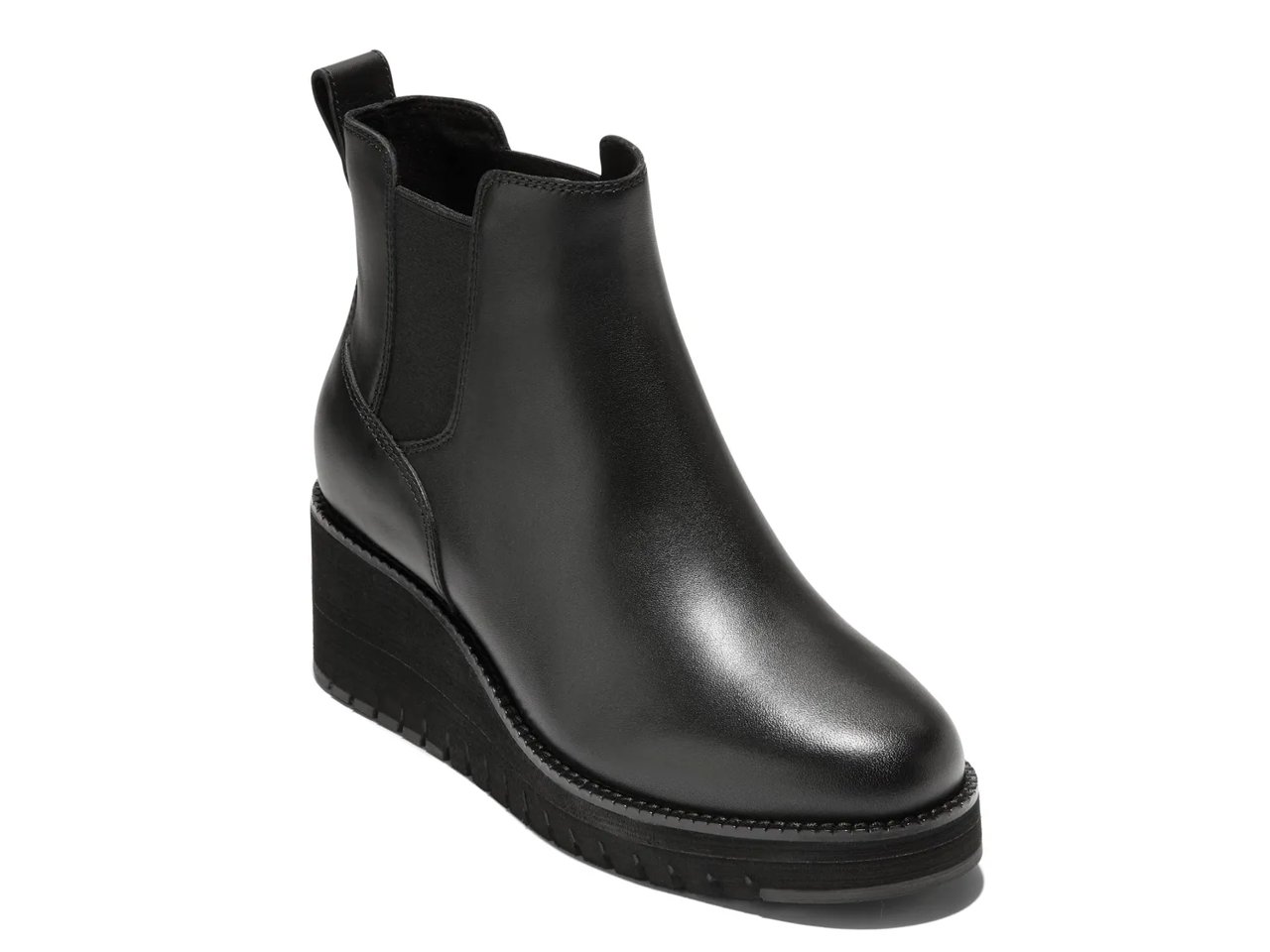 ZEROGRAND City Waterproof Wedge Chelsea Boot