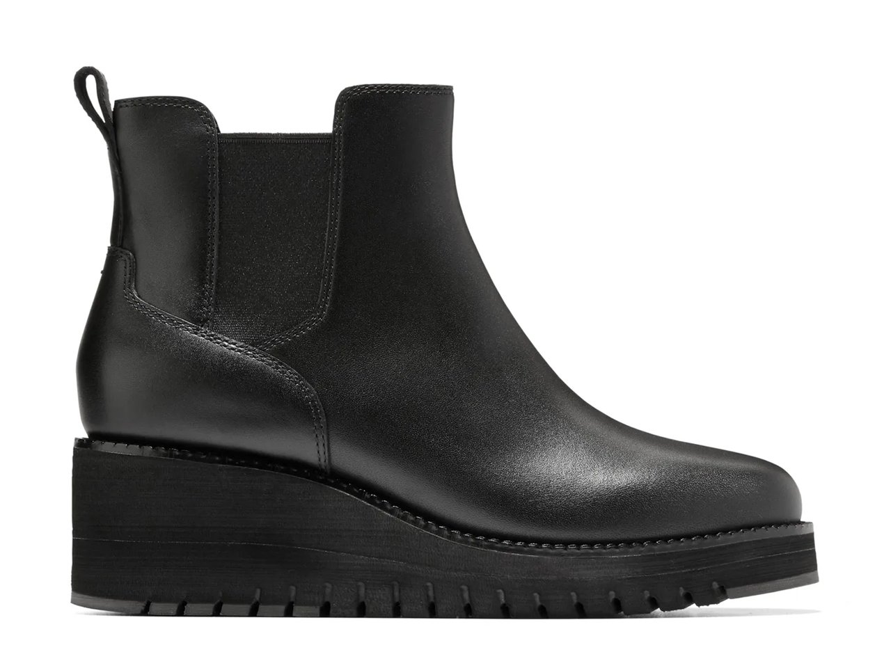 ZEROGRAND City Waterproof Wedge Chelsea Boot