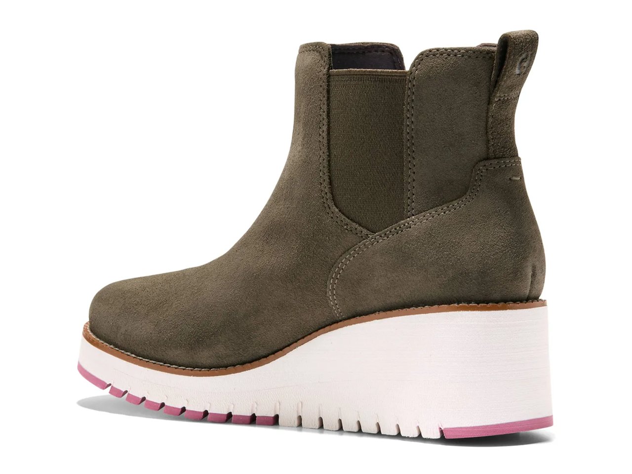 ZEROGRAND City Waterproof Wedge Chelsea Boot