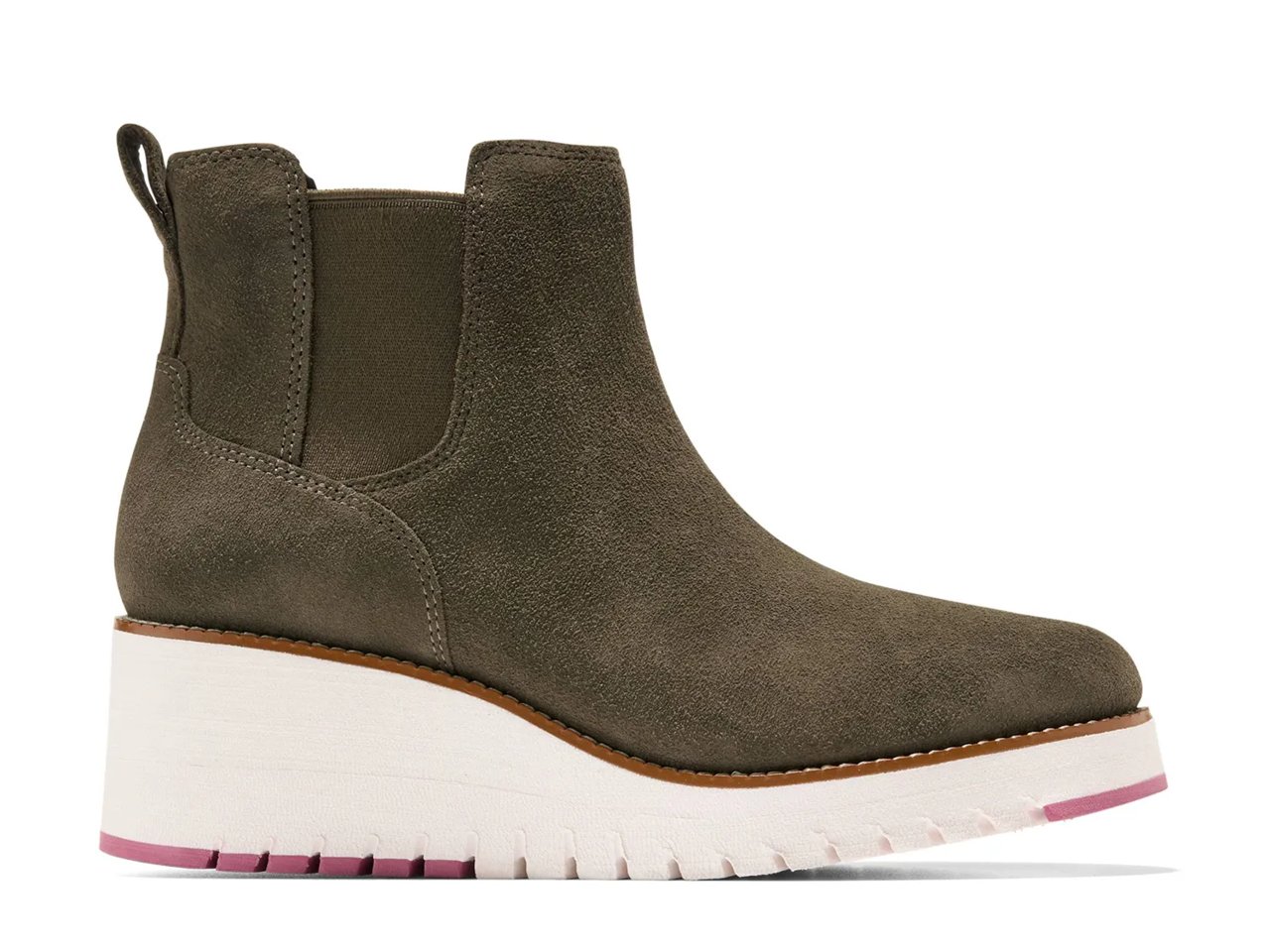 ZEROGRAND City Waterproof Wedge Chelsea Boot