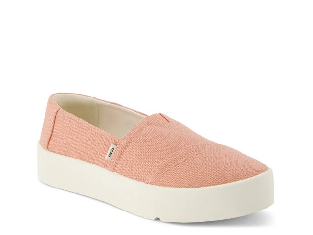 TOMS Verona Platform Slip-On Sneaker - Women's - Free Shipping | DSW