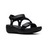 Cloudsteppers Breezerae Sun Wedge Sandal Black view
